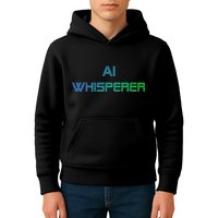 Ai Whisperer Geeky Tech Ai Artificial Intelligence Kids Hoodie