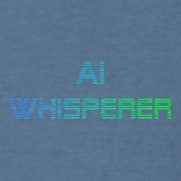 Ai Whisperer Geeky Tech Ai Artificial Intelligence Garment-Dyed Sweatshirt