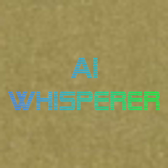 Ai Whisperer Geeky Tech Ai Artificial Intelligence Garment-Dyed Women's Muscle Tee