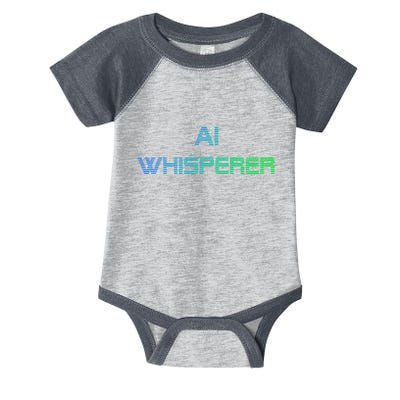 Ai Whisperer Geeky Tech Ai Artificial Intelligence Infant Baby Jersey Bodysuit