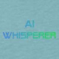 Ai Whisperer Geeky Tech Ai Artificial Intelligence Sueded Cloud Jersey T-Shirt