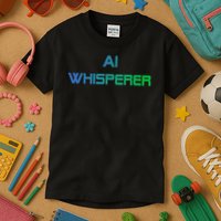 Ai Whisperer Geeky Tech Ai Artificial Intelligence Kids T-Shirt