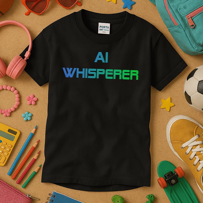 Ai Whisperer Geeky Tech Ai Artificial Intelligence Kids T-Shirt