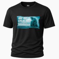 Are We Great Yet Because I Just Feel Embarrassed Sad Statue Of Liberty Cooling Performance Crew T-Shirt