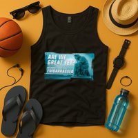 Are We Great Yet Because I Just Feel Embarrassed Sad Statue Of Liberty Tank Top