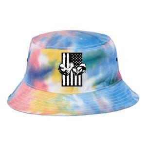 Arm Wrestling Gift USA Flag Armwrestling Sports Power Gift Idea Gift Tie Dye Newport Bucket Hat