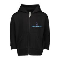 Ai Whisperer Geeky Tech Ai Artificial Intelligence Toddler Zip Fleece Hoodie