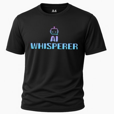 Ai Whisperer Geeky Tech Ai Artificial Intelligence Cooling Performance Crew T-Shirt