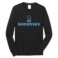 Ai Whisperer Geeky Tech Ai Artificial Intelligence Long Sleeve Shirt