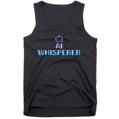 Ai Whisperer Geeky Tech Ai Artificial Intelligence Tank Top