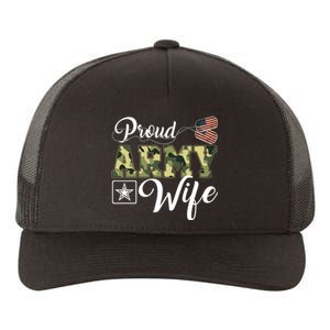 Army Wife Gift Yupoong Adult 5-Panel Trucker Hat