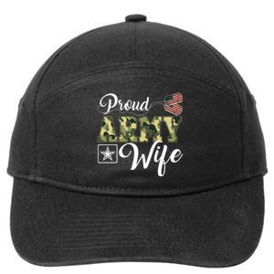 Army Wife Gift 7-Panel Snapback Hat