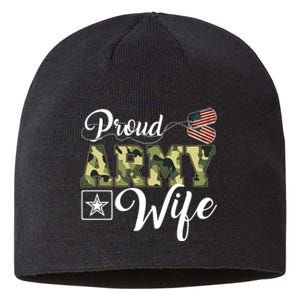 Army Wife Gift Sustainable Beanie