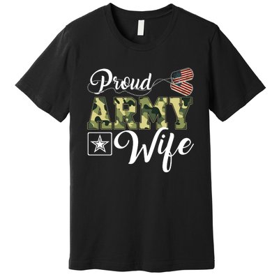 Army Wife Gift Premium T-Shirt