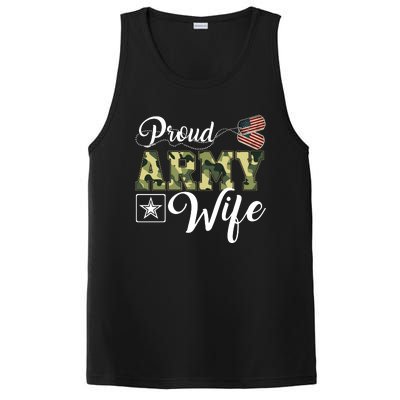 Army Wife Gift PosiCharge Competitor Tank