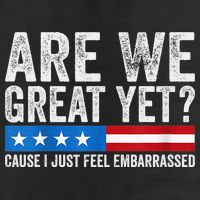 Are We Great Yet Cause I Just Feel Embarrassed Adult Drive Performance Visor