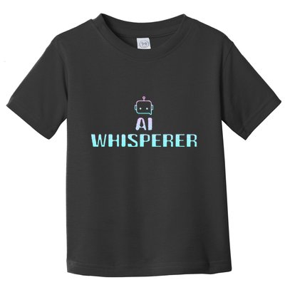 Ai Whisperer Geeky Tech Ai Artificial Intelligence Toddler T-Shirt