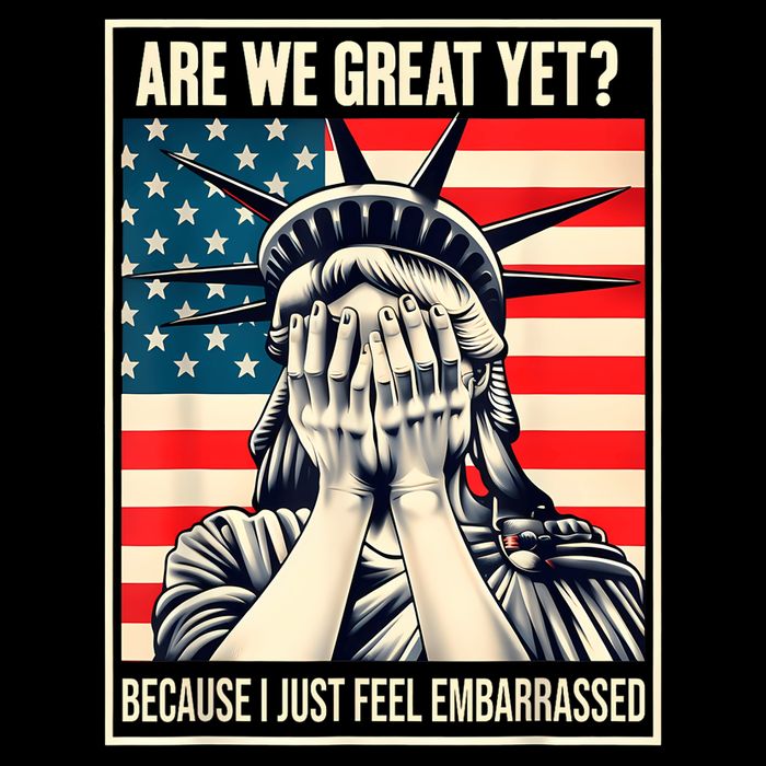 Are We Great Yet Because I Just Feel Embarrassed Zip Tote Bag