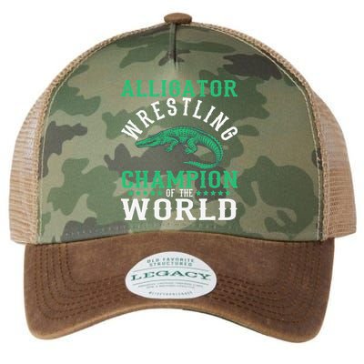 Alligator Wrestling Gator Wrestling Alligator Wrestler   Legacy Tie Dye Trucker Hat