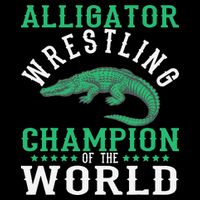 Alligator Wrestling Gator Wrestling Alligator Wrestler   Cooling Performance Crew T-Shirt