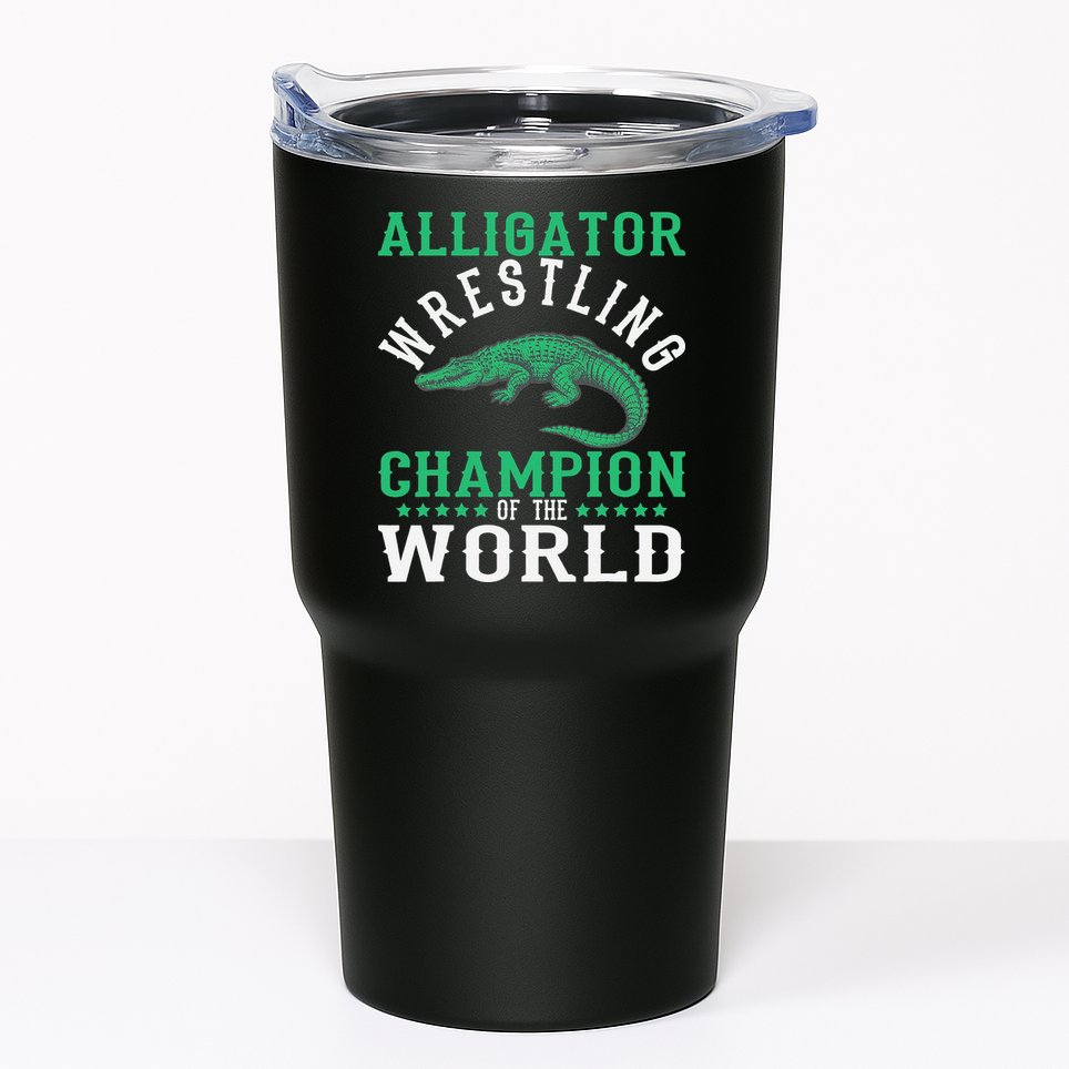 Alligator Wrestling Gator Wrestling Alligator Wrestler   Tumbler