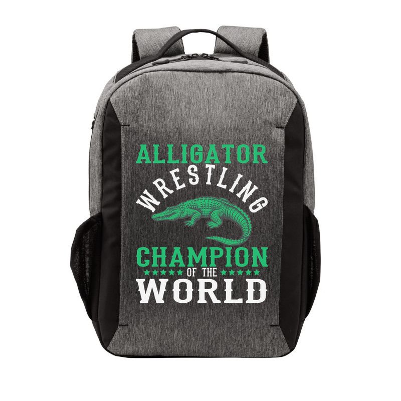 Alligator Wrestling Gator Wrestling Alligator Wrestler   Vector Backpack