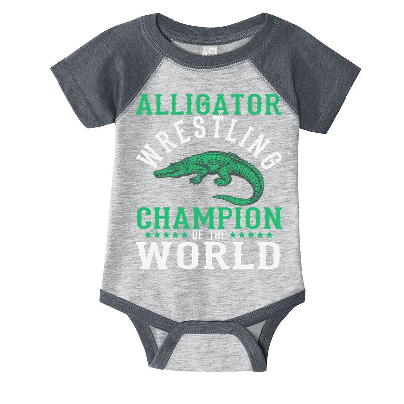 Alligator Wrestling Gator Wrestling Alligator Wrestler   Infant Baby Jersey Bodysuit