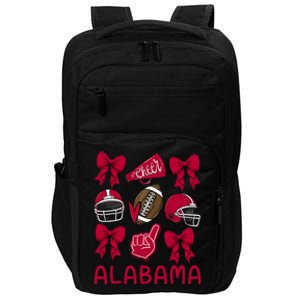 Alabama Women Girl Sister Niece Coquette Bow Impact Tech Backpack