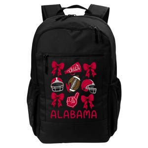 Alabama Women Girl Sister Niece Coquette Bow Daily Commute Backpack