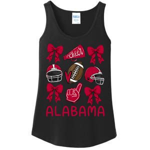 Alabama Women Girl Sister Niece Coquette Bow Ladies Essential Tank