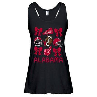 Alabama Women Girl Sister Niece Coquette Bow Ladies Essential Flowy Tank