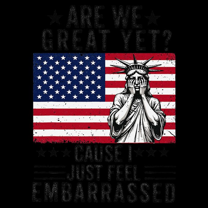 Are We Great Yet Cause I Just Feel Embarrassed Fun Democrat 16 in Basic Backpack