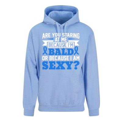 Alopecia Warrior Hair Loss Gift Unisex Surf Hoodie