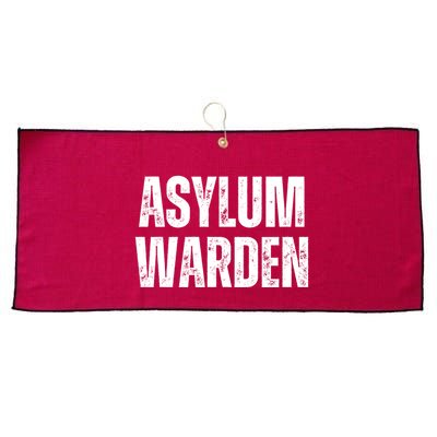 Asylum Warden Halloween Costume Large Microfiber Waffle Golf Towel