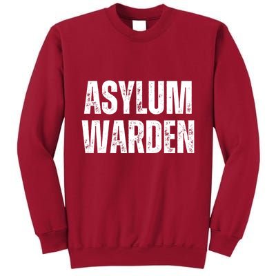 Asylum Warden Halloween Costume Tall Sweatshirt