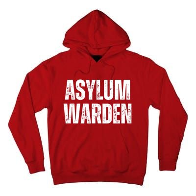 Asylum Warden Halloween Costume Tall Hoodie