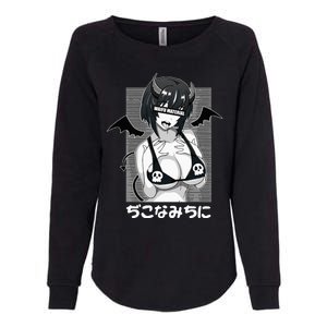 Anime Waifu Hentai Anime Lover Anime Girl Japanese Aesthetic Womens California Wash Sweatshirt