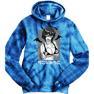 Anime Waifu Hentai Anime Lover Anime Girl Japanese Aesthetic Tie Dye Hoodie