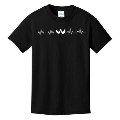 Arm Wrestling Heartbeat Kids T-Shirt