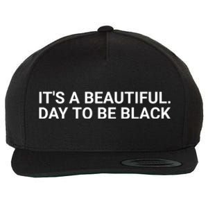 A’Ja Wilson It’S A Beautiful Day To Be Black Wool Snapback Cap