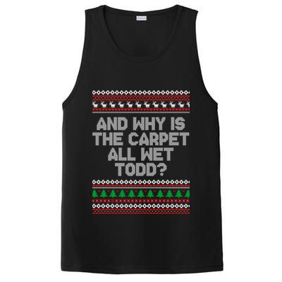 And Why Is The Carpet All Wet Todd? Ugly Christmas PosiCharge Competitor Tank
