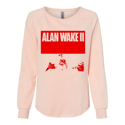 Alan Wake Ii Womens California Wash Sweatshirt