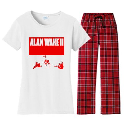 Alan Wake Ii Women's Flannel Pajama Set