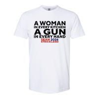 A Woman In Every Kitchen A Gun In Every Hand Sean 2024 Strickland Softstyle CVC T-Shirt