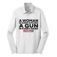 A Woman In Every Kitchen A Gun In Every Hand Sean 2024 Strickland Silk Touch Performance Long Sleeve Polo