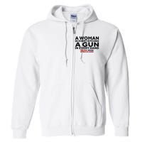 A Woman In Every Kitchen A Gun In Every Hand Sean 2024 Strickland Full Zip Hoodie