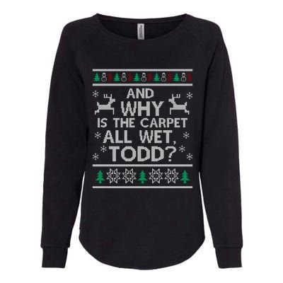 And Why Is The Carpet All Wet, Todd Classic Womens California Wash Sweatshirt