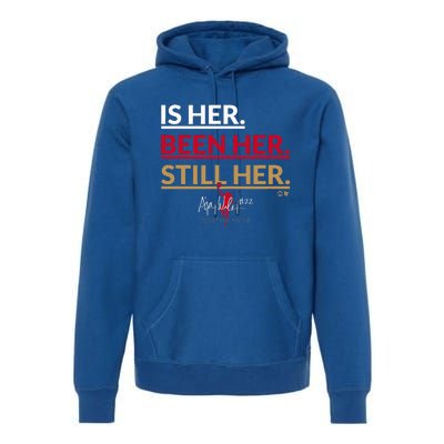 AJa Wilson Is Her. Been Her. Still Her Vegas Basketball Premium Hoodie