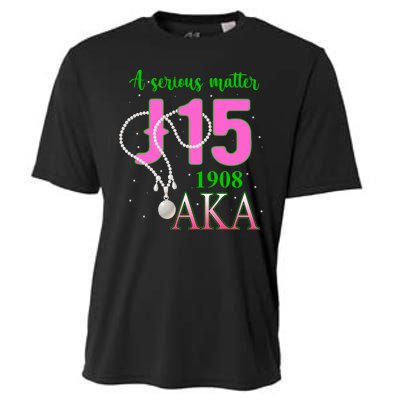 AKA Women J15 Founder's Day 1908 Pearl Cooling Performance Crew T-Shirt