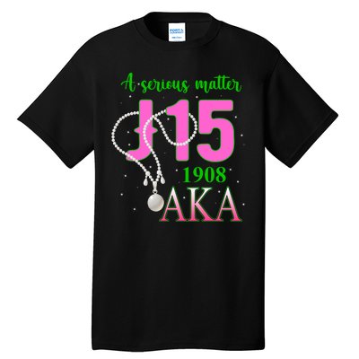 AKA Women J15 Founder's Day 1908 Pearl Tall T-Shirt